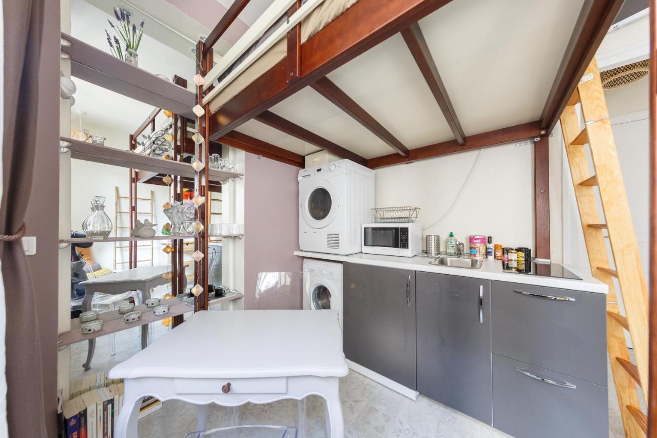 Sacre Petit Studio In The Coeur Of Montmartre Paris Exterior photo